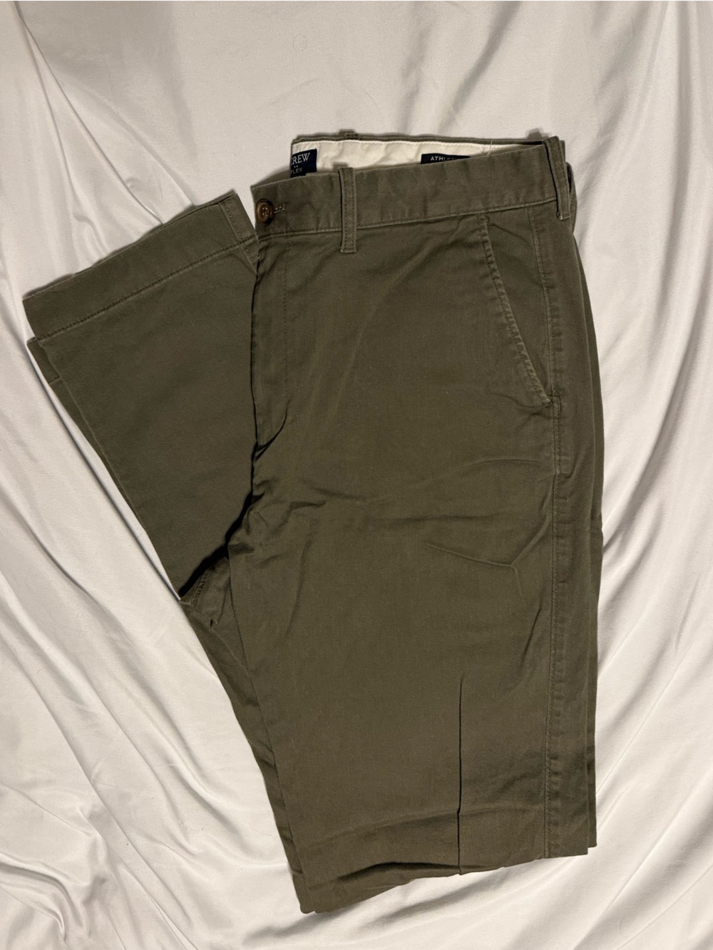 J. Crew Olive Green Chino Pants